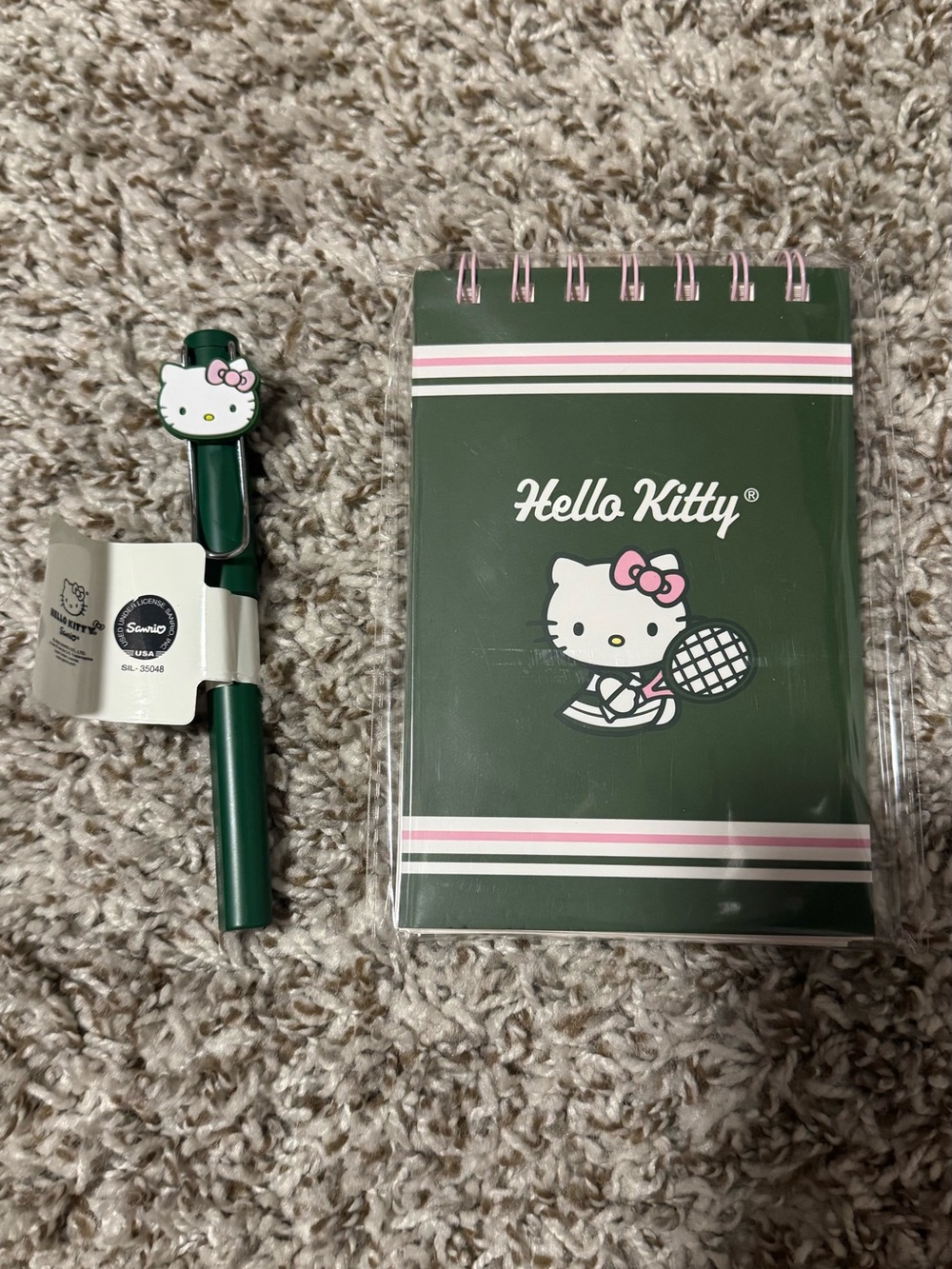 NWT Limited Edition Miniso Hello Kitty Notebook and Pen bundle